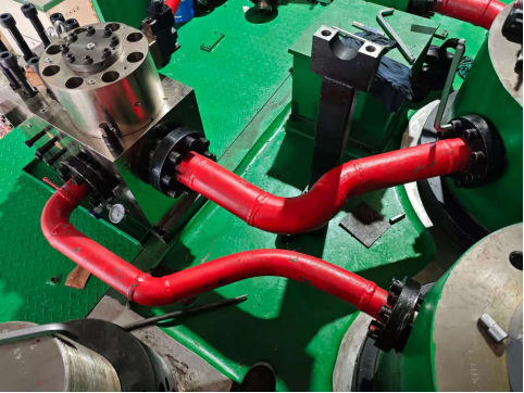 2000-ton open die hydraulic press details
